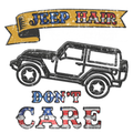Jeep Hair Don't Care DTF Transfer