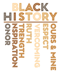 Black History Honor DTF Transfer