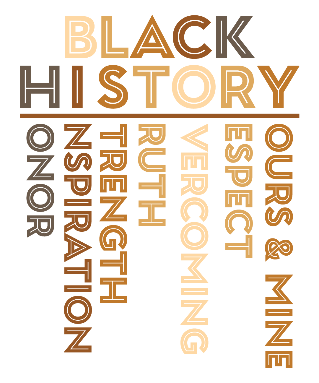 Black History Honor DTF Transfer