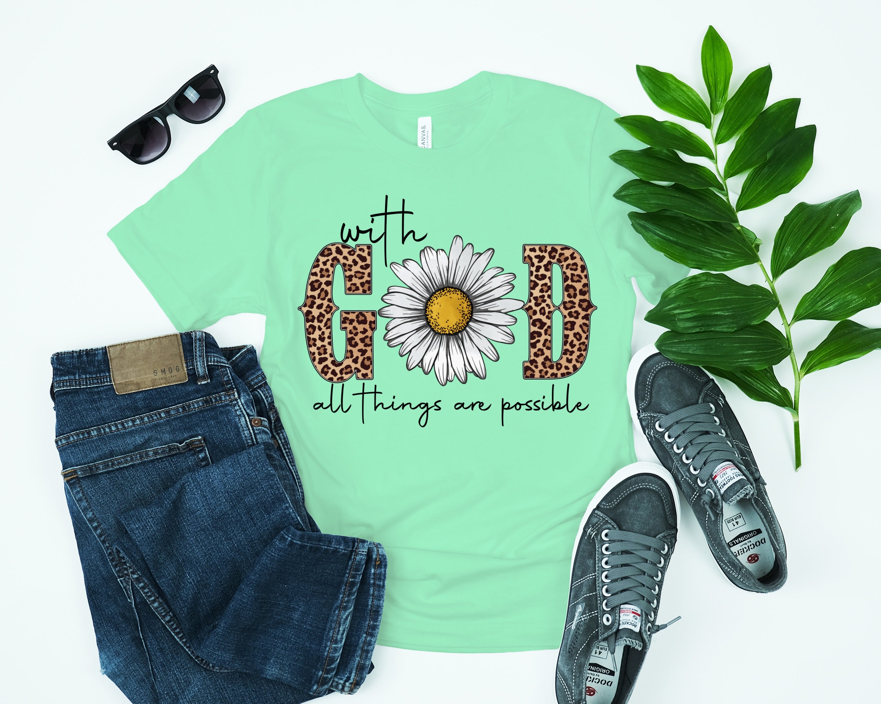 With God All Things Are Possible Tee