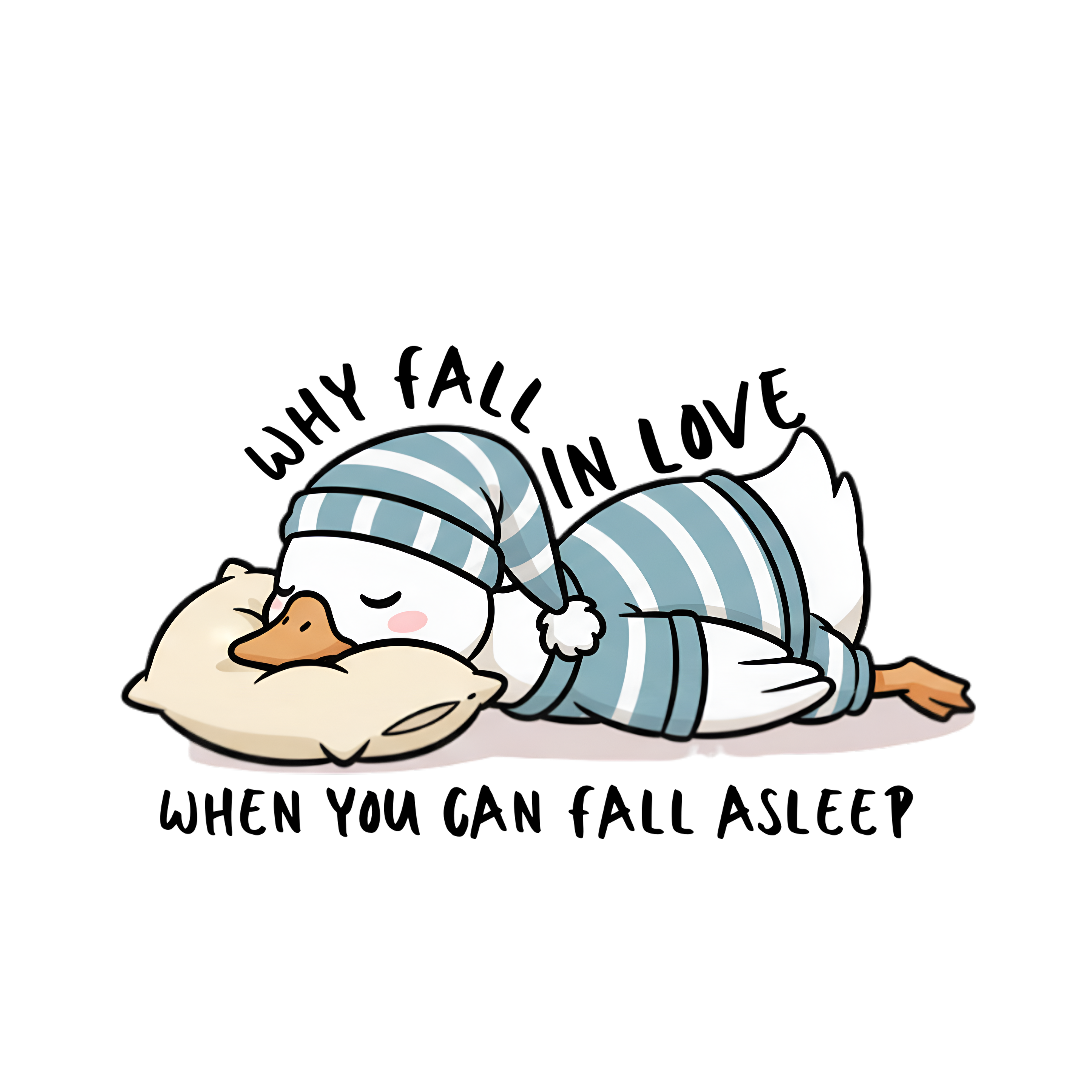 Why Fall In Love DTF Transfer